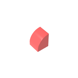 1x1x1 gebogener Stein