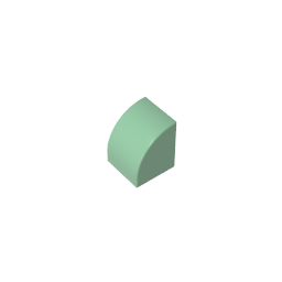 1x1x1 gebogener Stein