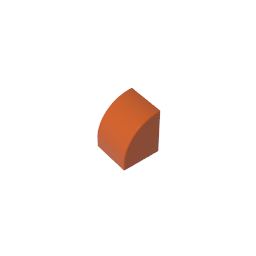 1x1x1 gebogener Stein