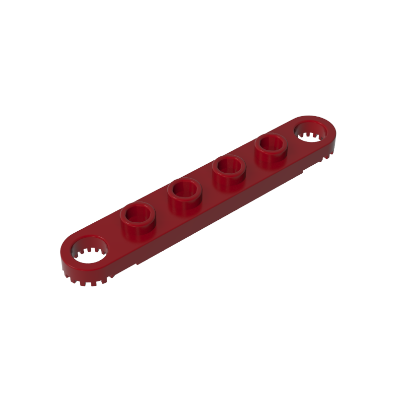 1x6 Platte mit Zahnende