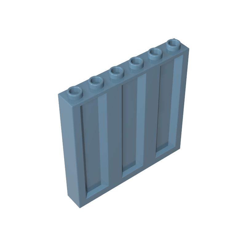 1x6x5 Wellwandfliesen