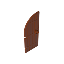 1x3x6 gebogene Tür