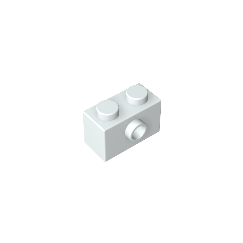 1x2 Seitenstein mit 1 Loch