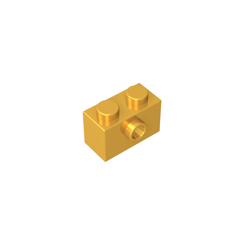 1x2 Seitenstein mit 1 Loch