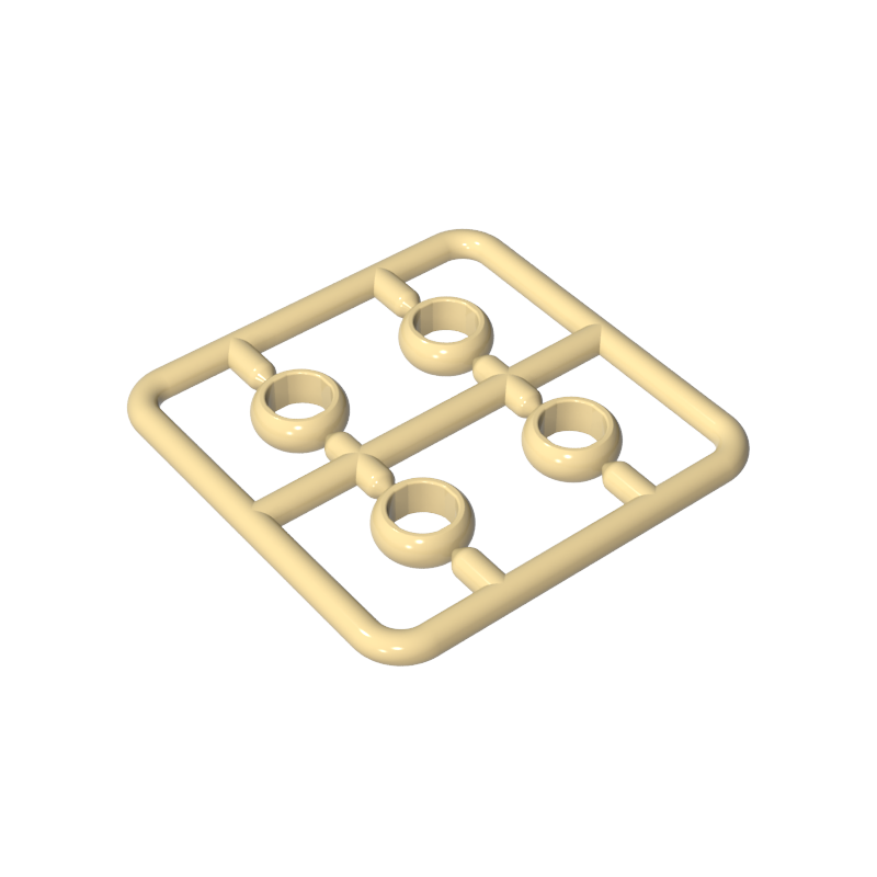 Ringe Goldringe Magische Ringe 4 in einer Platte