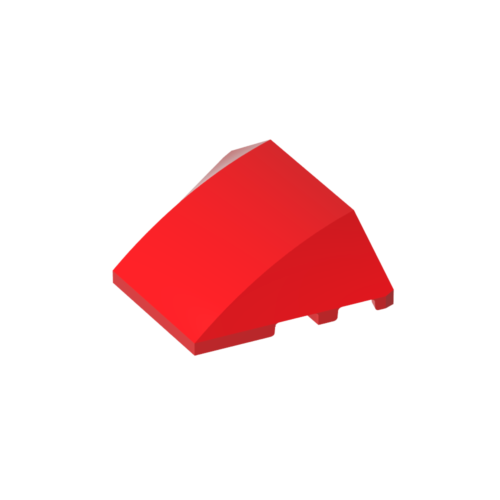 Keil gebogen 4 x 3 ohne Noppen [einfach]-MyGobricks