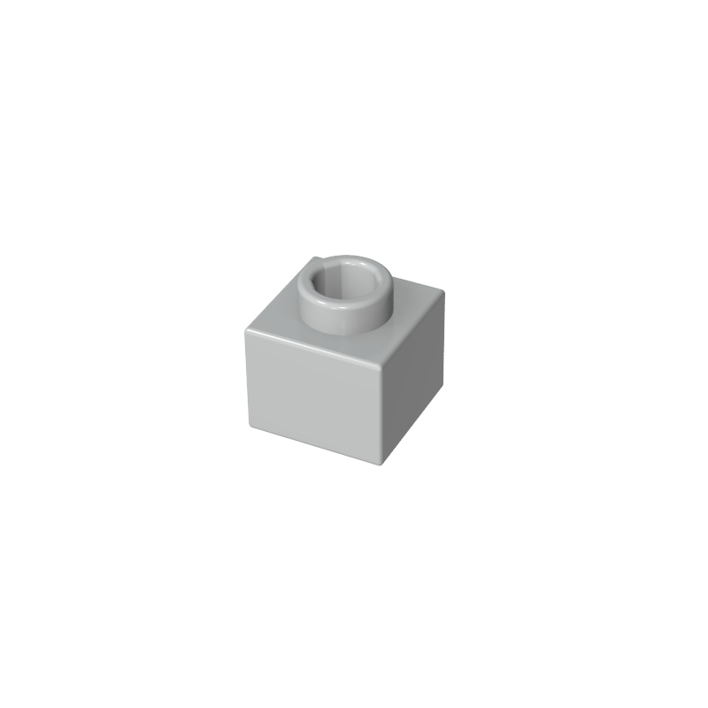 1x1x2/3 perforierter Fundamentstein