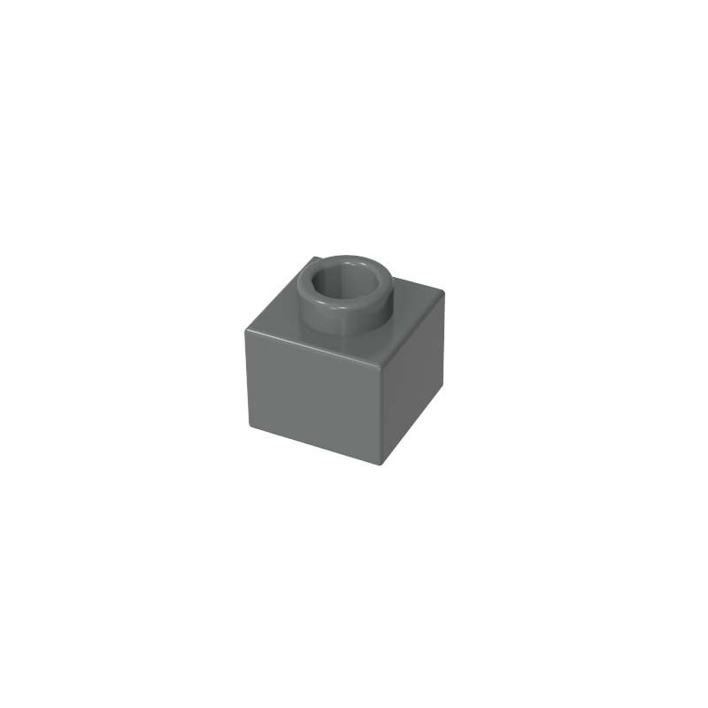 1x1x2/3 perforierter Fundamentstein
