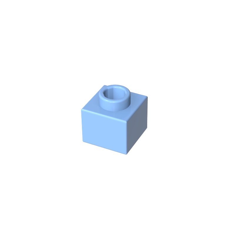 1x1x2/3 Perforierter Fundamentstein