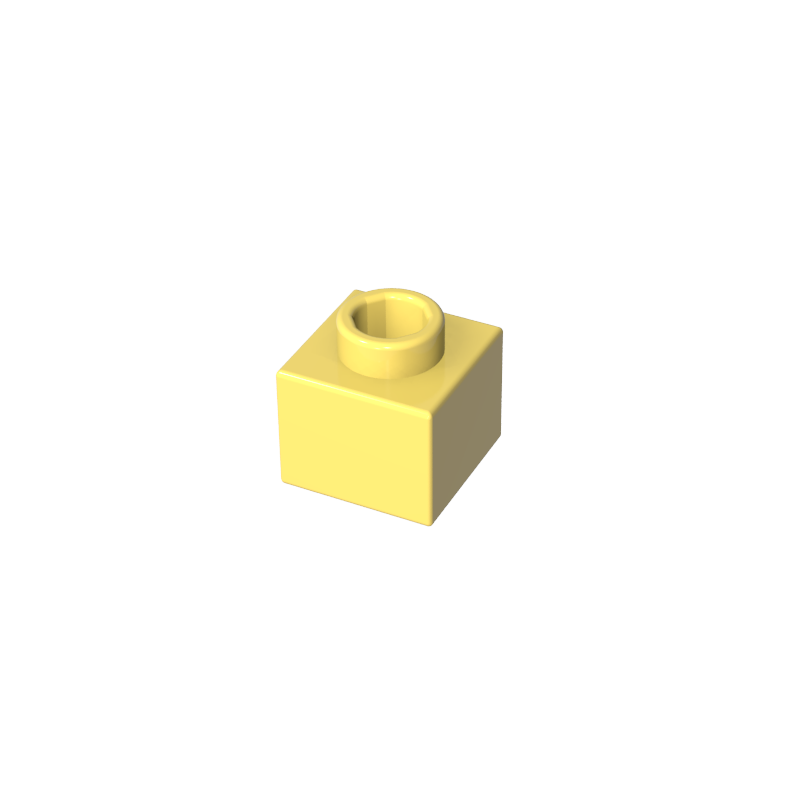 1x1x2/3 perforierter Fundamentstein
