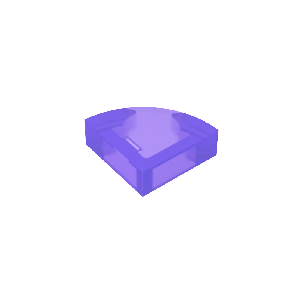 Fliese rund 1 x 1 Viertel