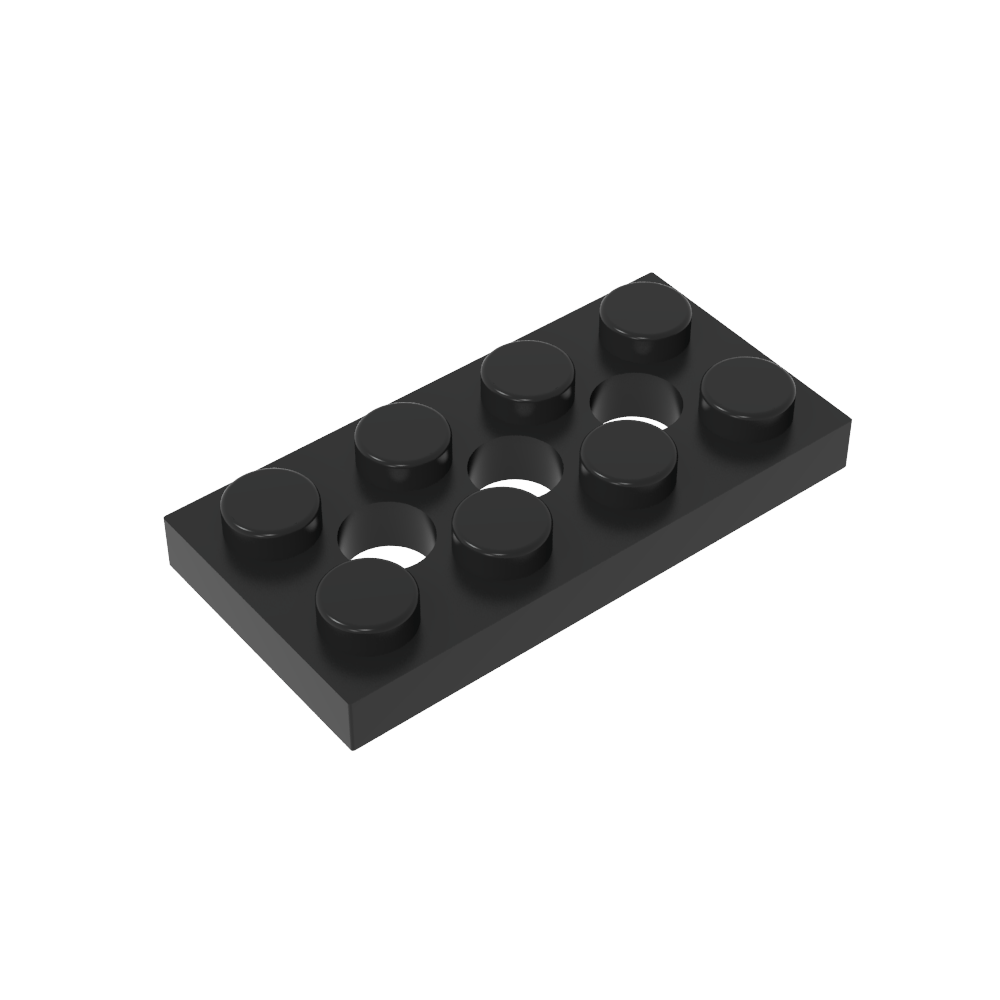 Technic Platte 2 x 4 [3 Löcher]-MyGobricks