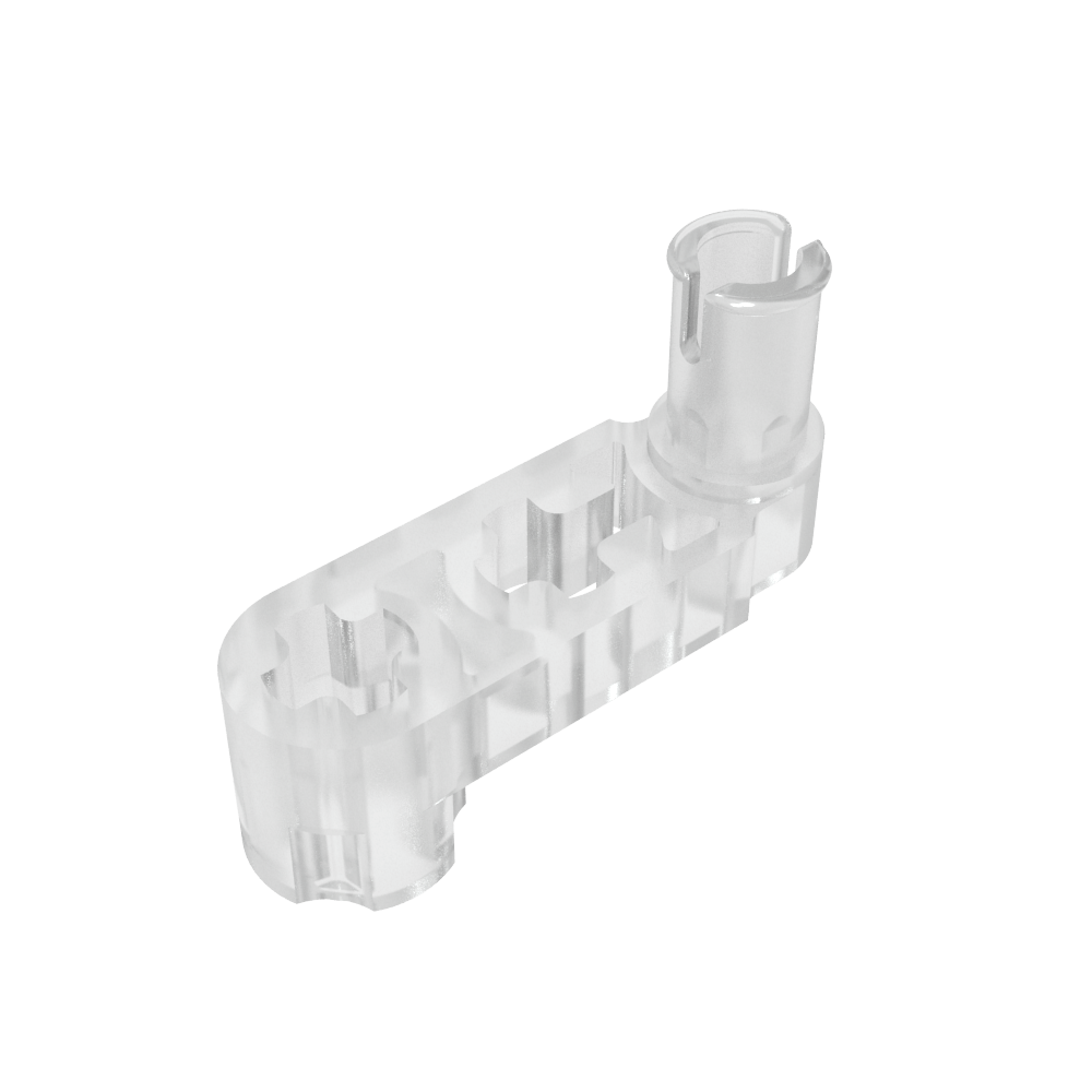 Technic Balken 3 x 0,5 Liftarm mit Nabe und Stift / Kurbel - MyGobricks