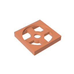 Drehteller 2 x 2 Platte, Sockel-MyGobricks