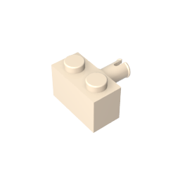 Stein Spezial 1 x 2 mit Pin-MyGobricks
