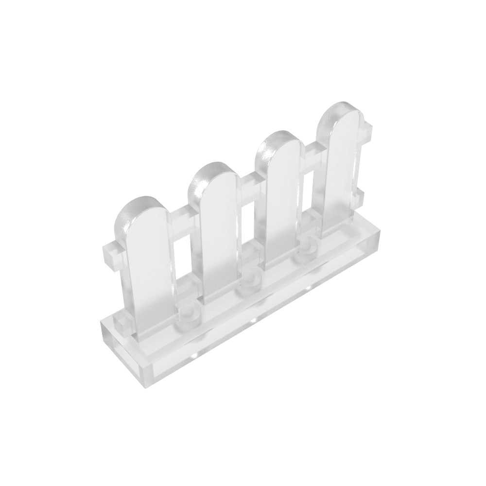 Lattenzaun 1 x 4 x 2-MyGobricks