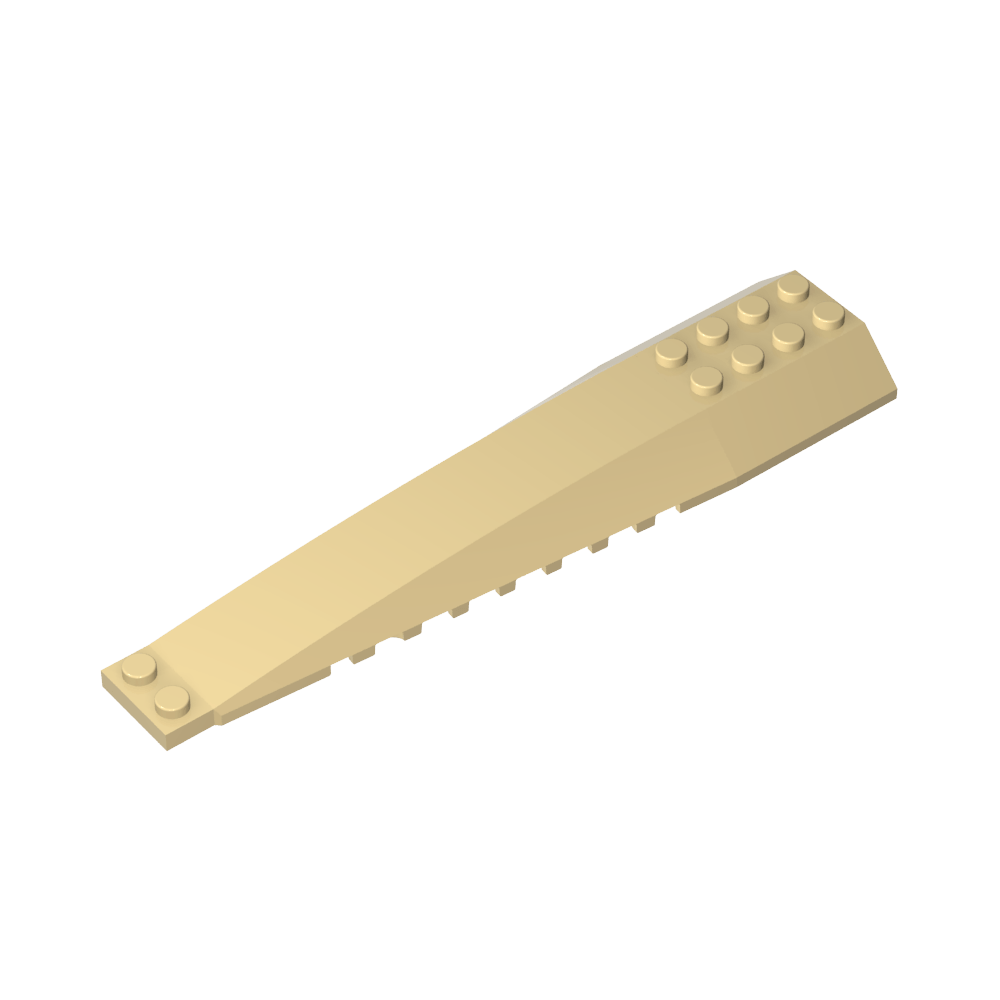 Keil gebogen 16 x 4 Triple-MyGobricks