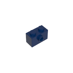 Stein Spezial 1 x 2 mit 1 Mittelbolzen auf 1 Seite