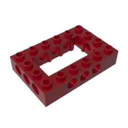 4x6 Rahmenziegel mit Löchern