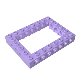 6x8 Rahmenstein mit Löchern