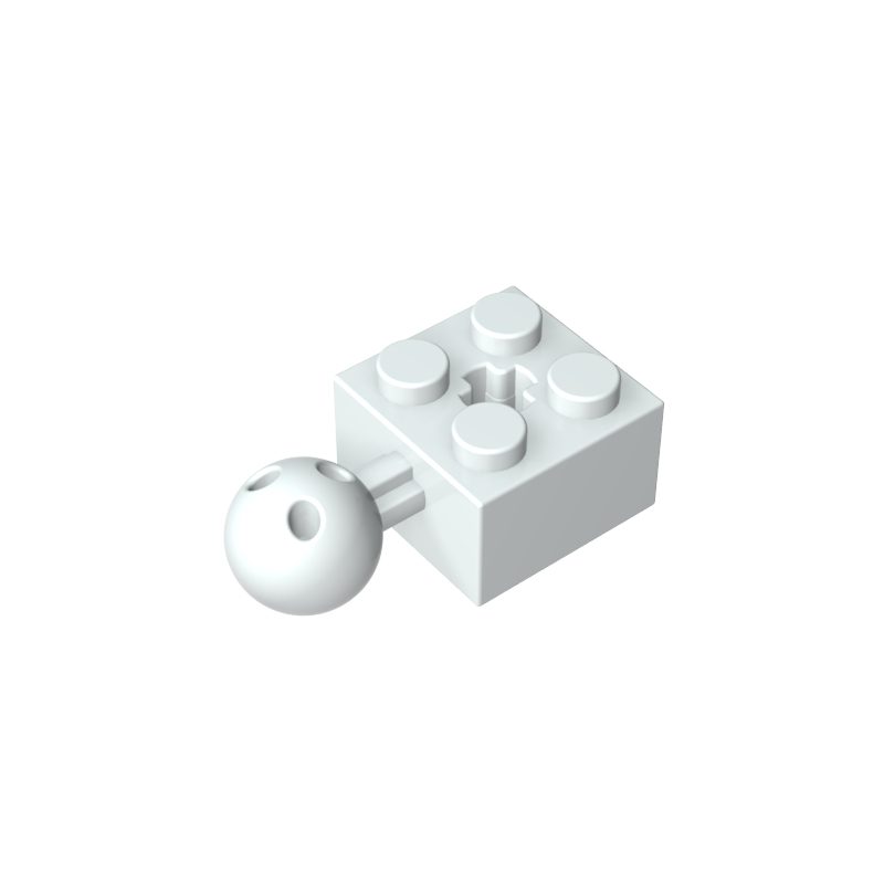 2x2 einseitiger Kugelgelenkstein/Kugelkopf ∮10,25