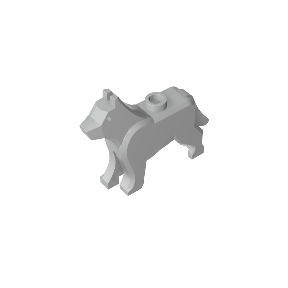 Tier, Hund / Wolf-MyGobricks