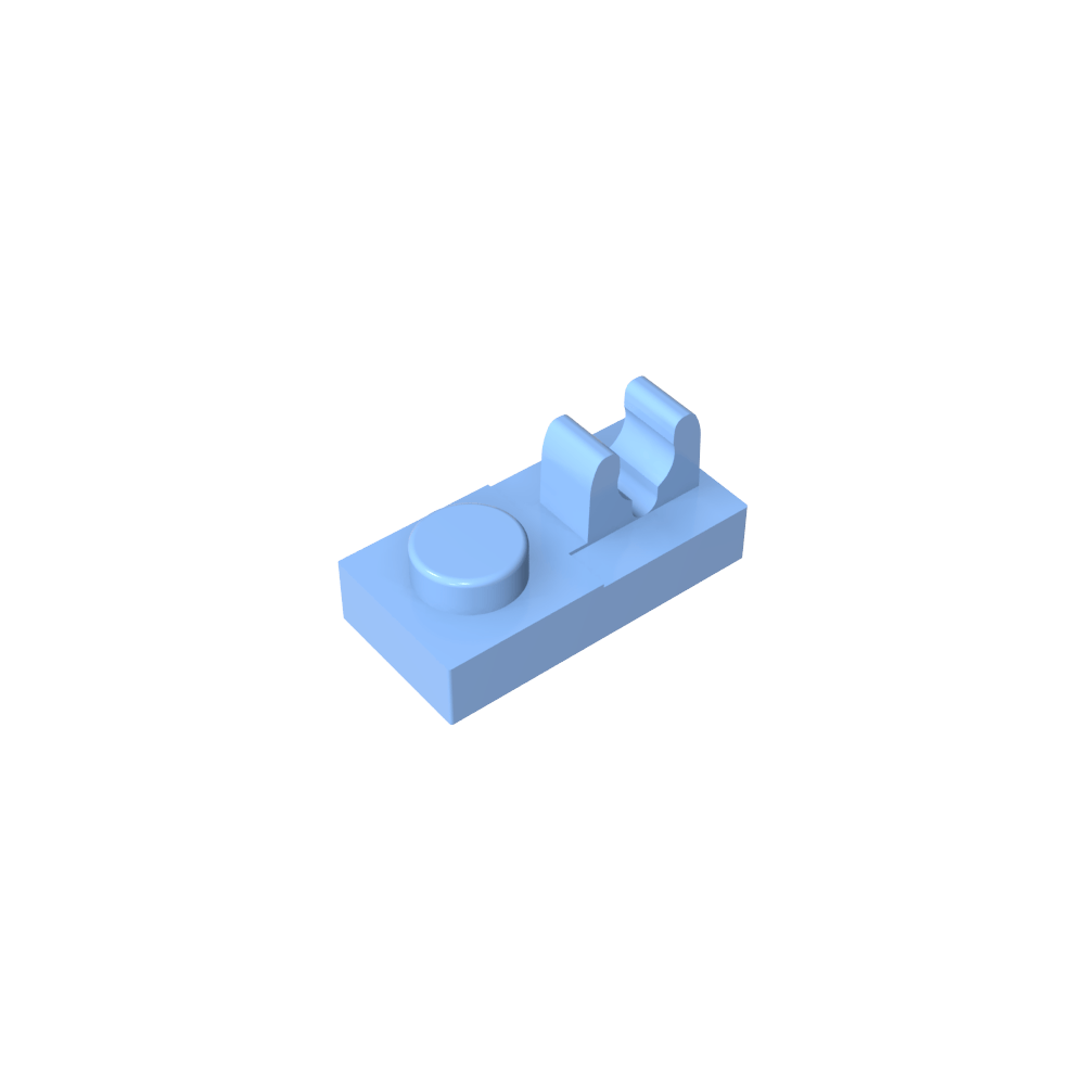 Platte Spezial 1 x 2 [Top Clip]-MyGobricks