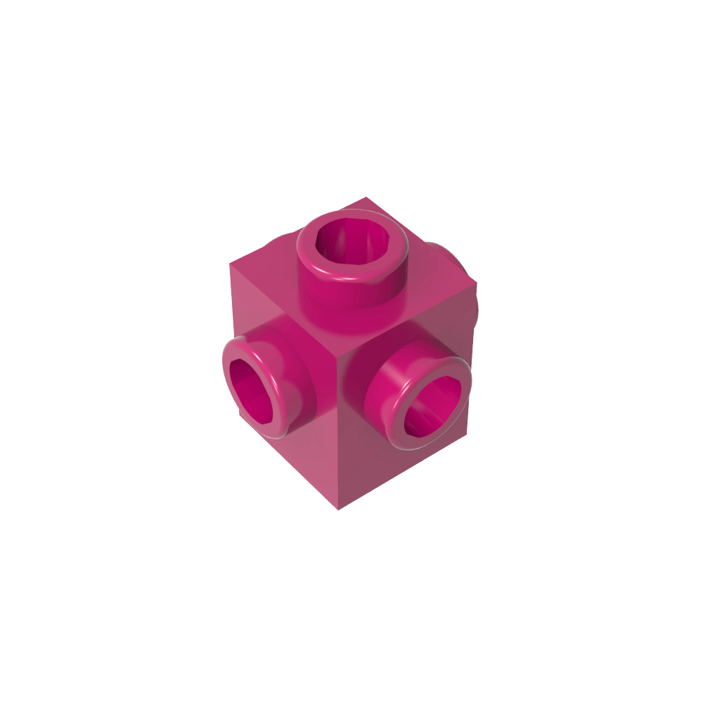 Spezialstein 1 x 1 Noppen auf 4 Seiten - MyGobricks