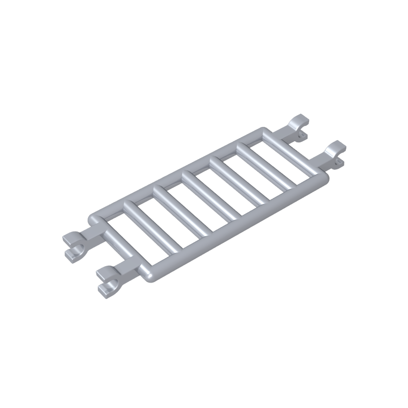 7x3 Leiter mit doppelten Seitenklemmen