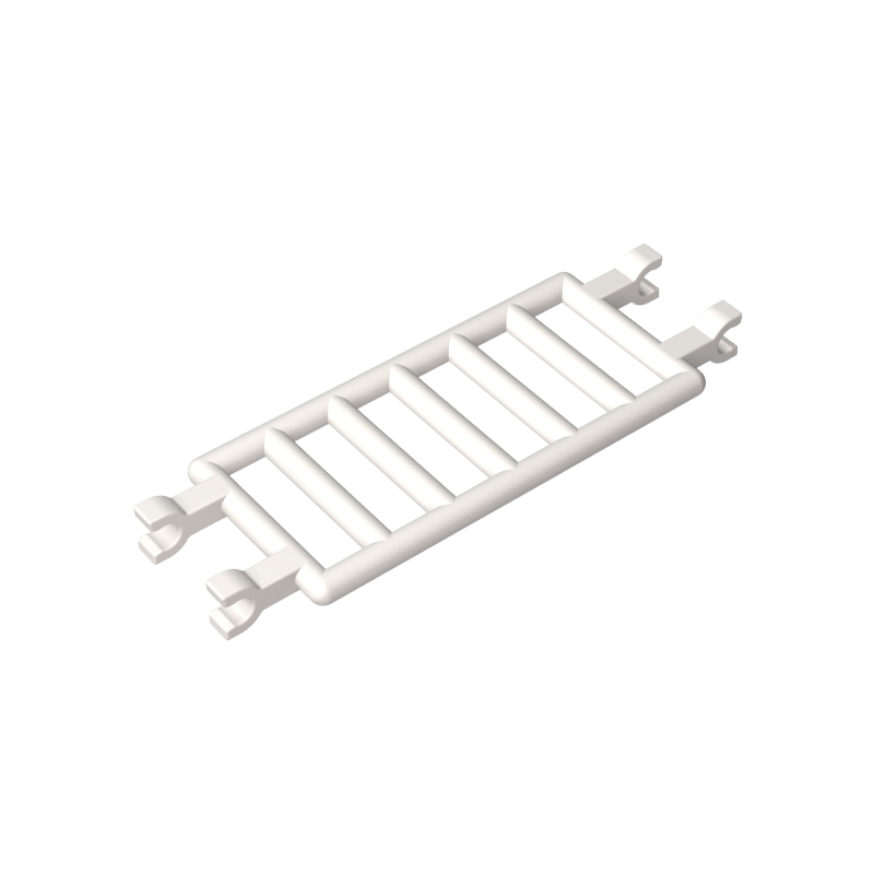 7x3 Leiter mit doppelten Seitenklemmen