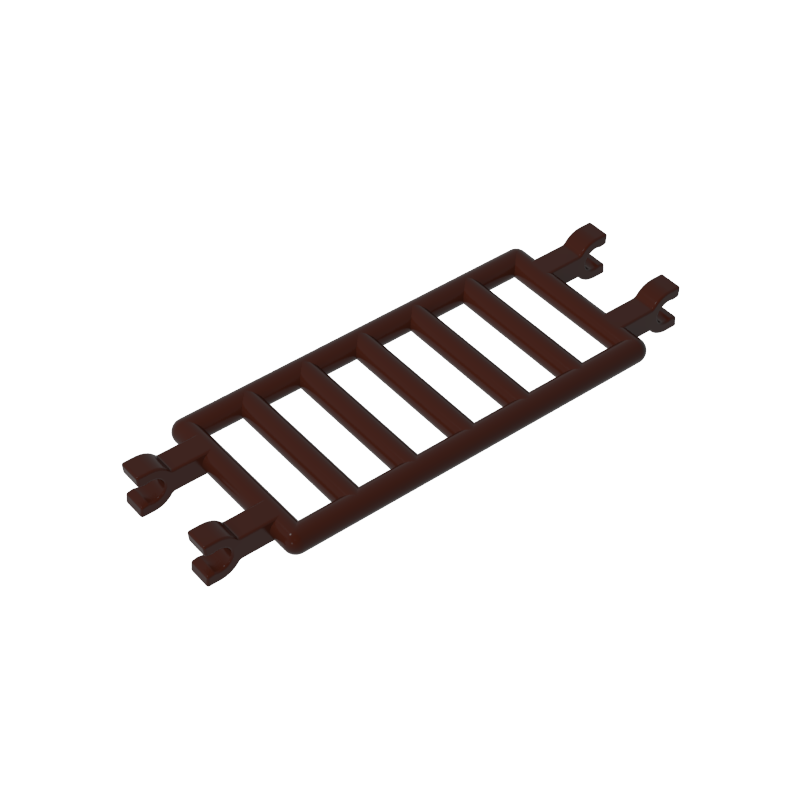 7x3 Leiter mit doppelten Seitenklemmen