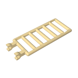 Stange 7 x 3 mit Doppelclips (Leiter)