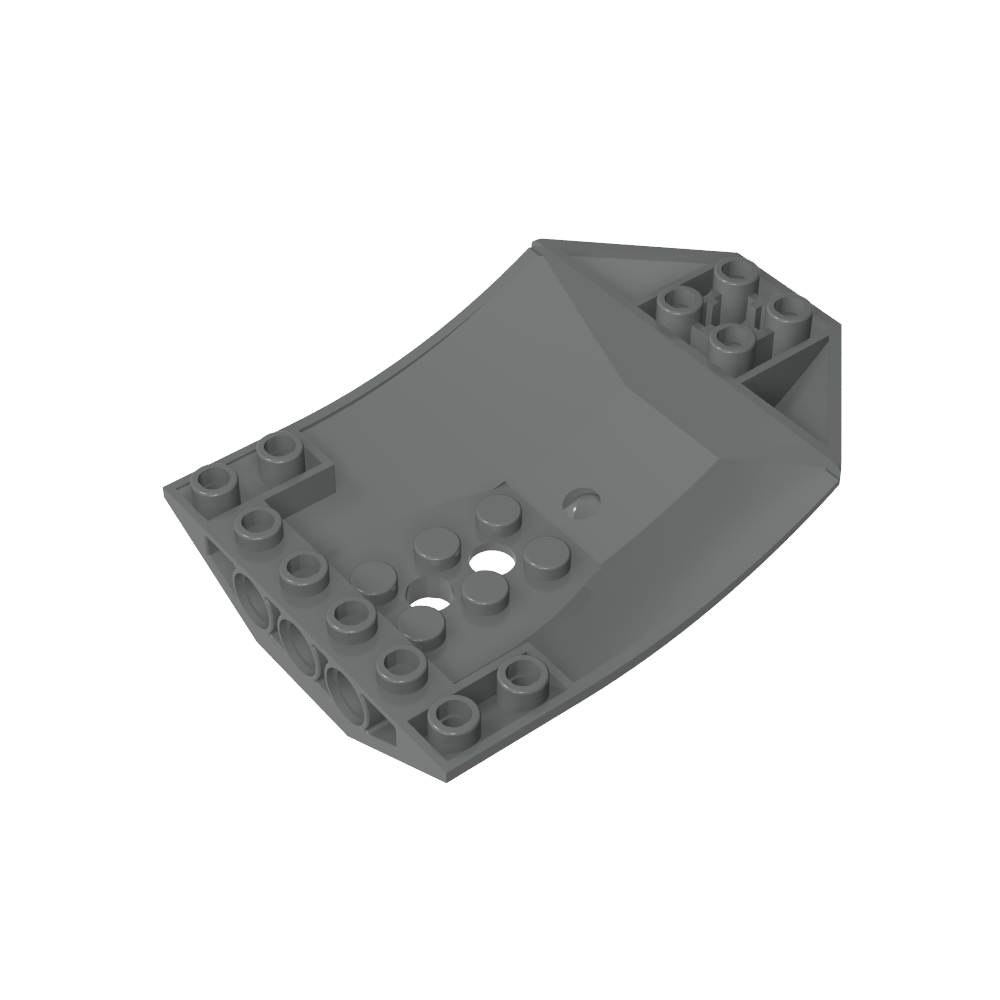 Keil gebogen invertiert 8 x 6 x 2 Cockpit-MyGobricks