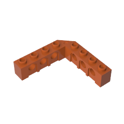 Technic Stein 5 x 5 rechtwinklig (1 x 4 - 1 x 4)-MyGobricks