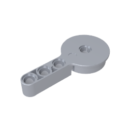 Technic Drehgelenkscheibe mit Stift und 3L-Balken dick - MyGobricks