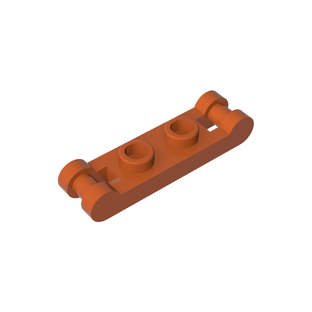 Platte Spezial 1 x 2 mit Griffen an den Enden-MyGobricks