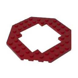 10x10 Achteckige Hohlplatte