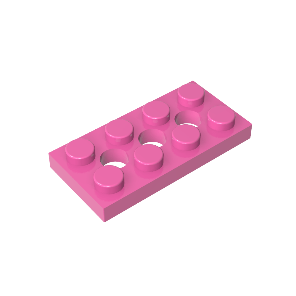 Technic Platte 2 x 4 [3 Löcher]-MyGobricks