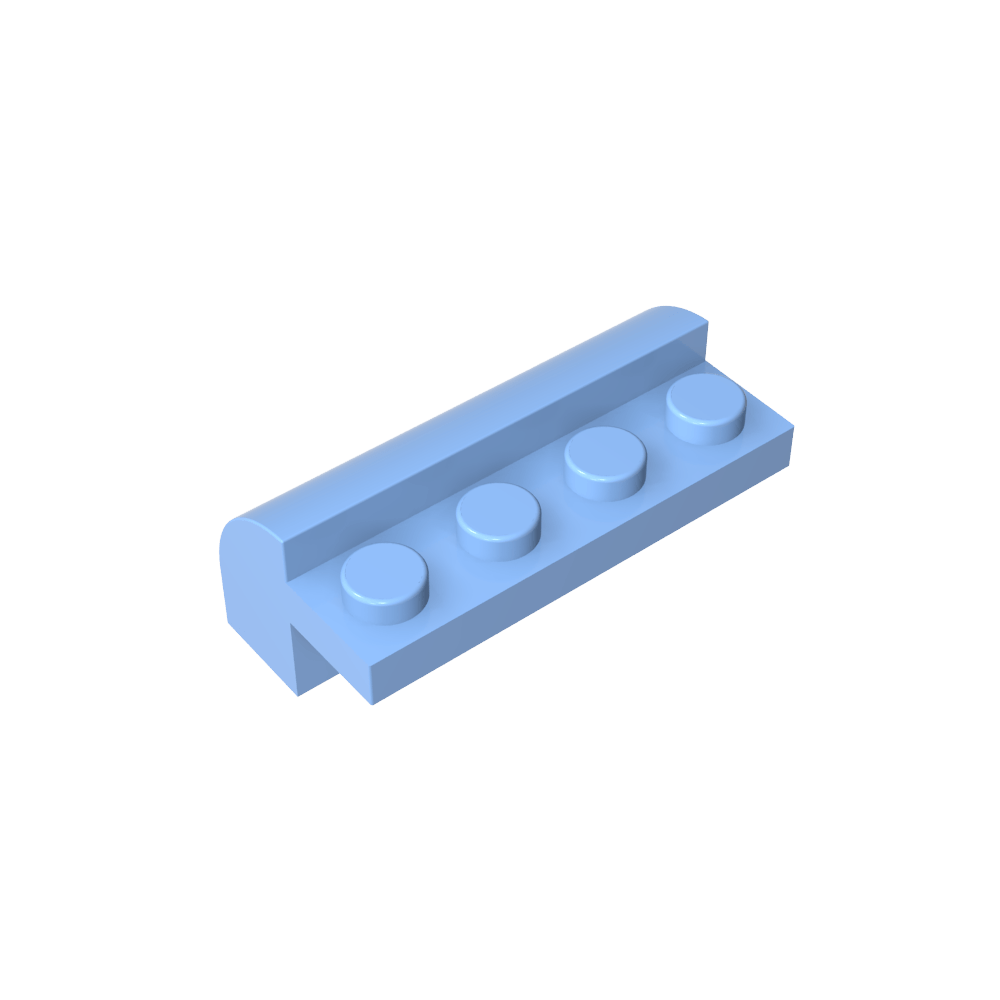 Gebogener Ziegelstein 2 x 4 x 1 1/3 mit gebogener Oberseite - MyGobricks