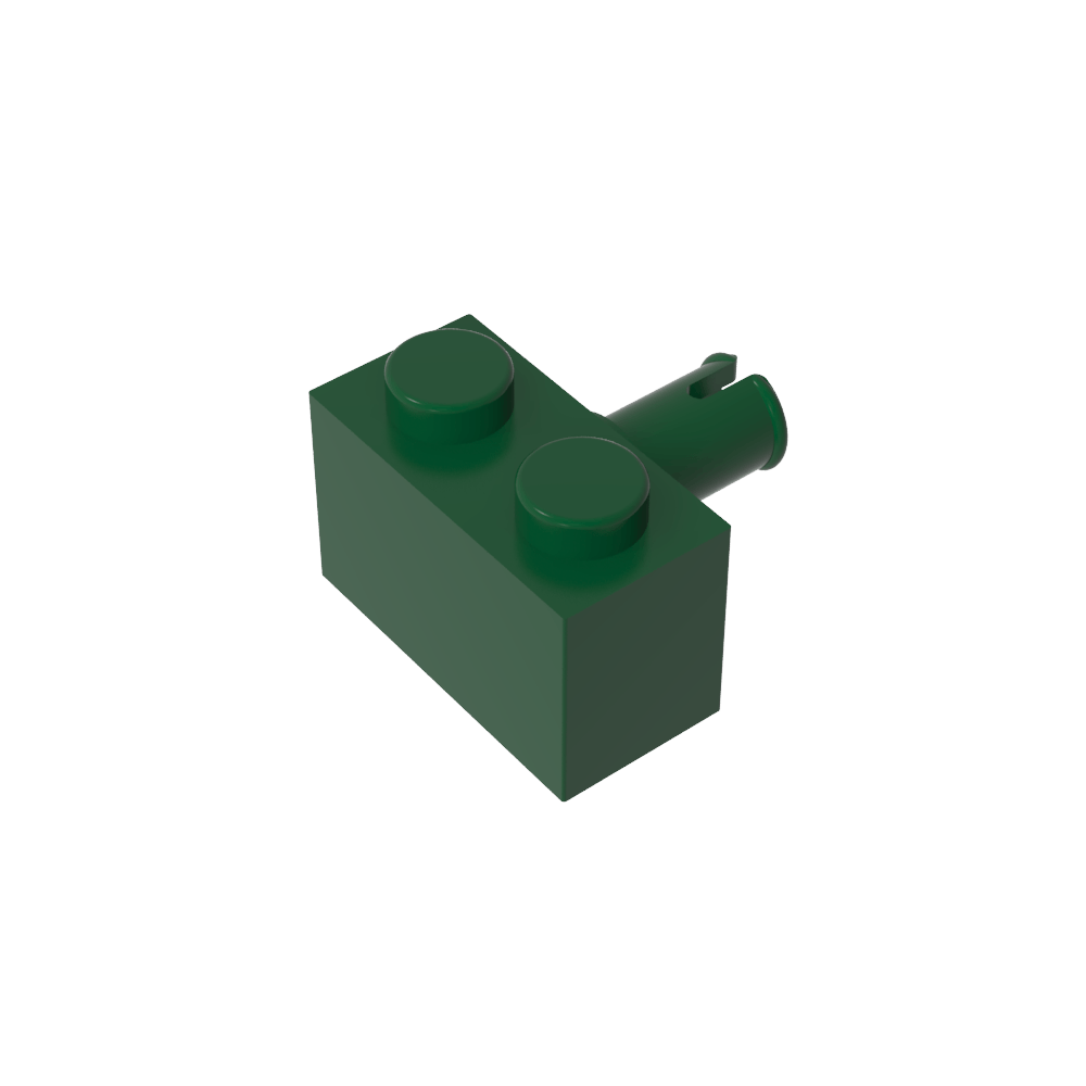 Stein Spezial 1 x 2 mit Pin-MyGobricks