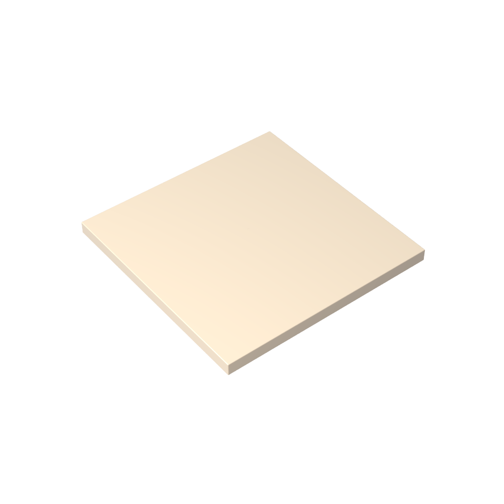 Fliese 6 x 6 mit Bodenrohren