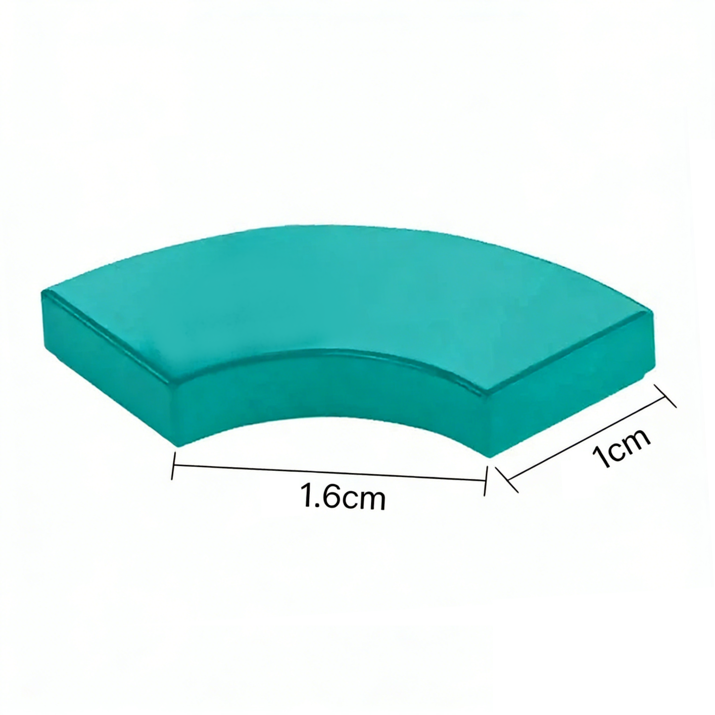 27925 Fliese 2 x 2 Gebogen, Macaroni-GOBRICKS Individuell bedruckte leichte Fliese M/Einseitig