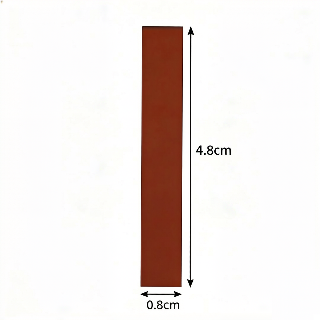 6636 Fliese 1 x 6 mit Nut 6636-GOBRICKS Individuell bedruckte helle Fliese M/Einseitig