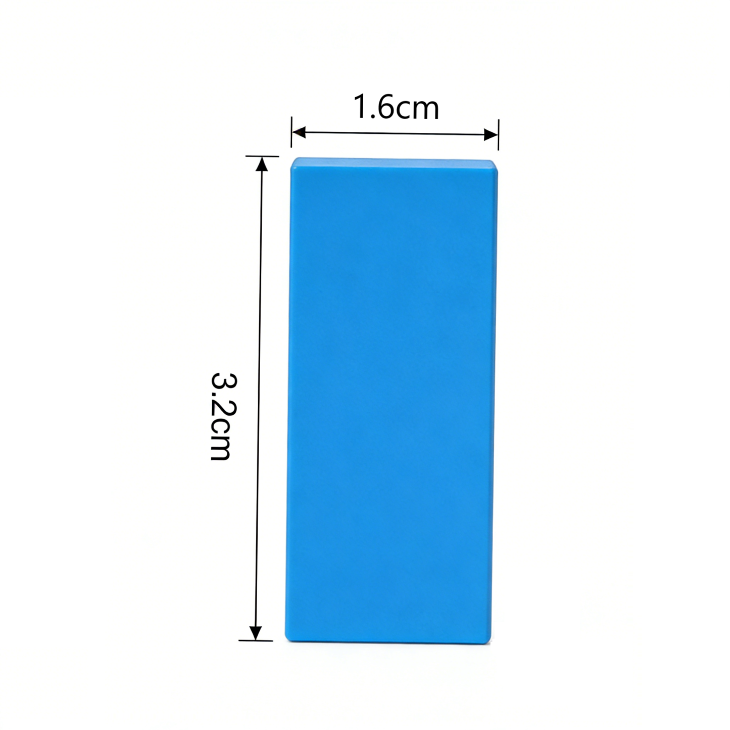 87079 Fliese 2 x 4 mit Nut – GOBRICKS Individuell bedruckte Lichtfliese M/Einseitig