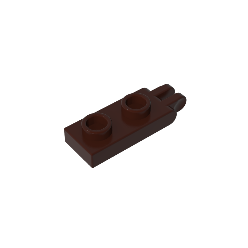 1x2 Zweifinger-Scharnierplatte