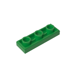 Fliese Spezial 1 x 3 Invertiert mit Mittelloch