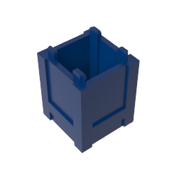 2x2x2 quadratische Aufbewahrungsbox