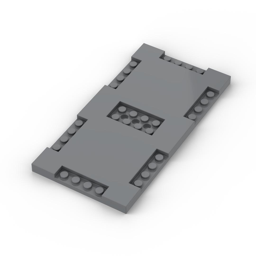 MOC-kompatible Kleinteil-Bausteine, Stadtszene-Bausteinset, Straßengrundplatten, Autobahnplattenteile
