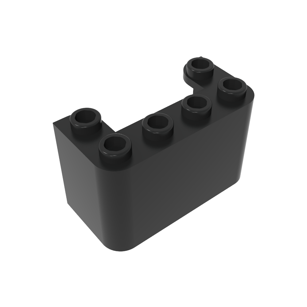 Windschutzscheibe 2 x 4 x 2 Vertikal-MyGobricks