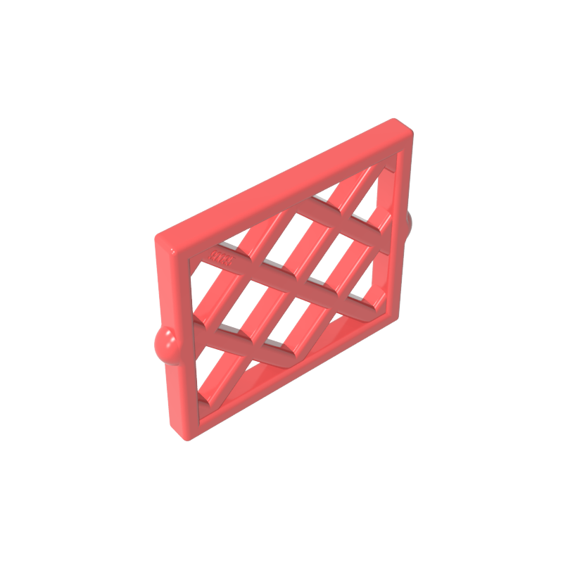 1x2x2 gerasterte Fensterscheibe